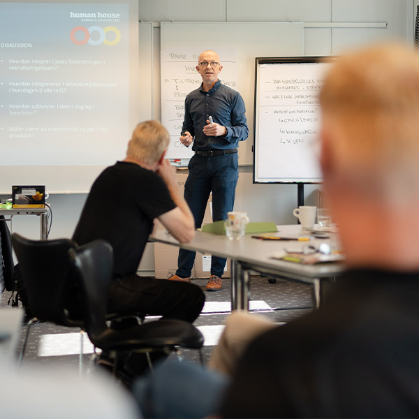 Konsulent fra Human House underviser om Vision Zero
