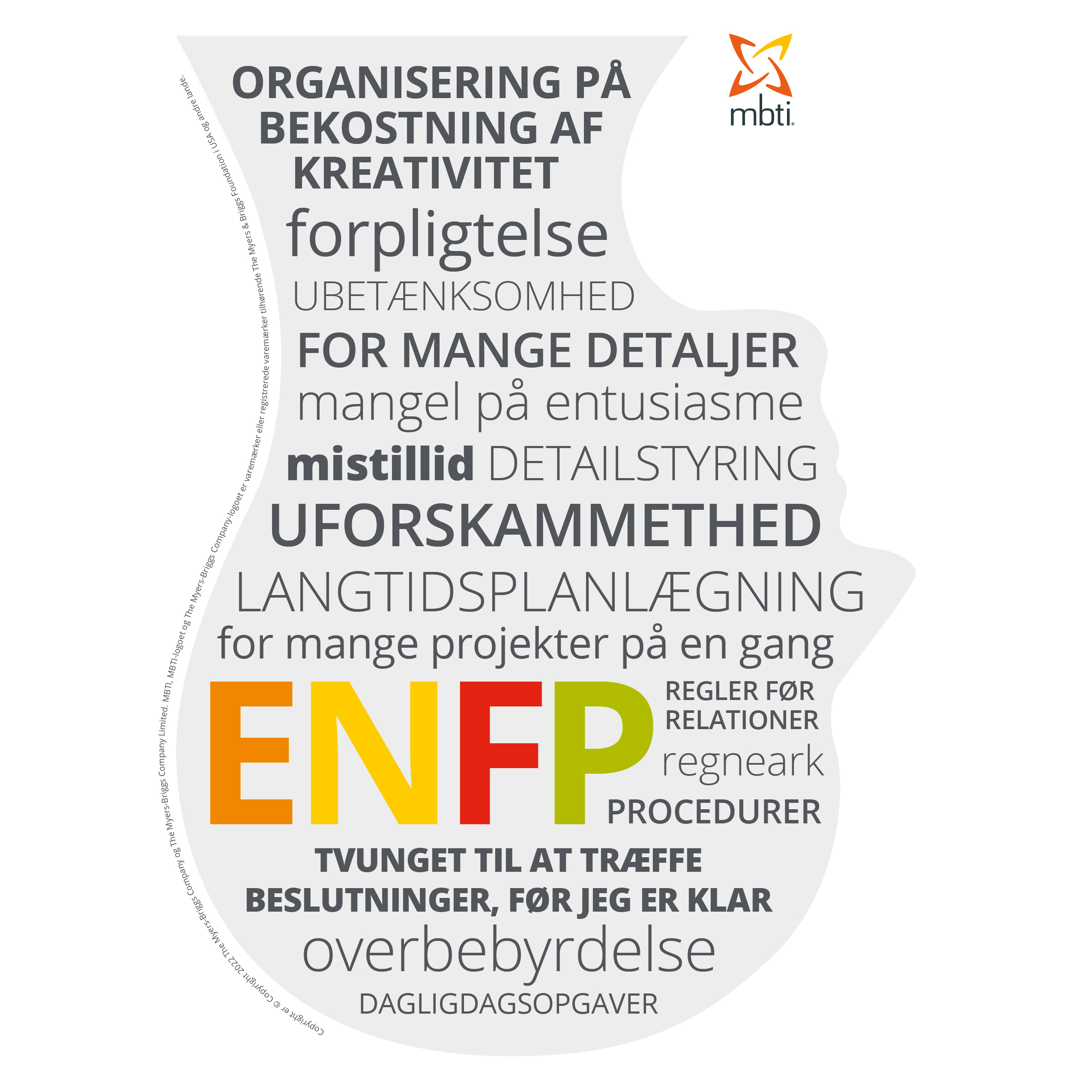 ENFP stresshoved dansk fullres ENFP stresshoved på dansk MBTI®