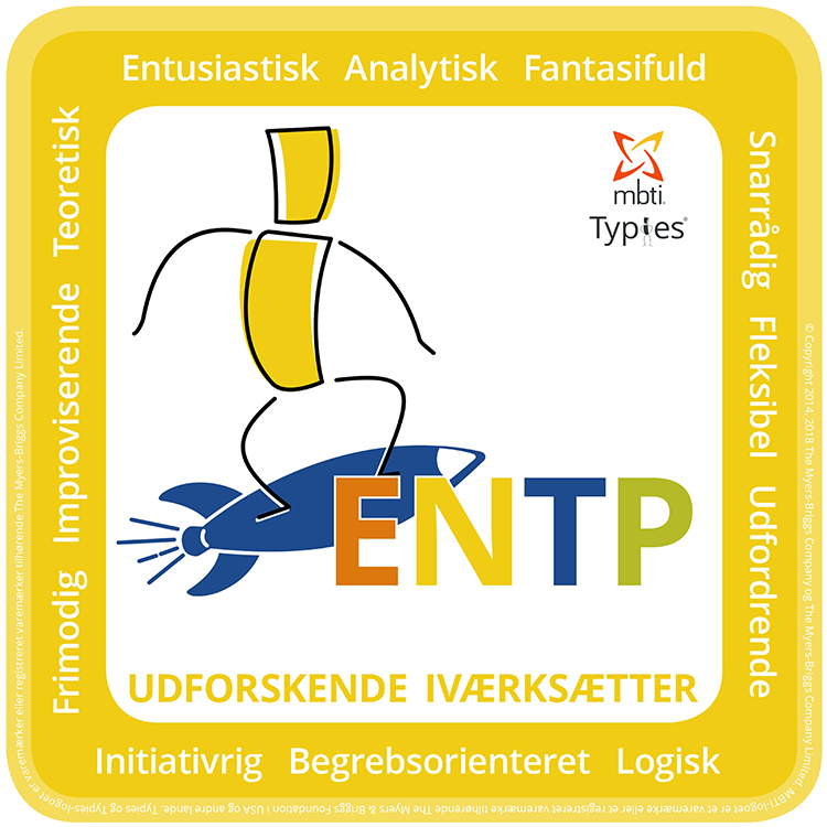 ENTP-typie-DA-750x750 ENTP type kode MBTI® Typie dansk illustration